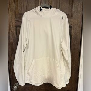 Unrl Men's White Fleece Lined Hoodie Size XXL Like New